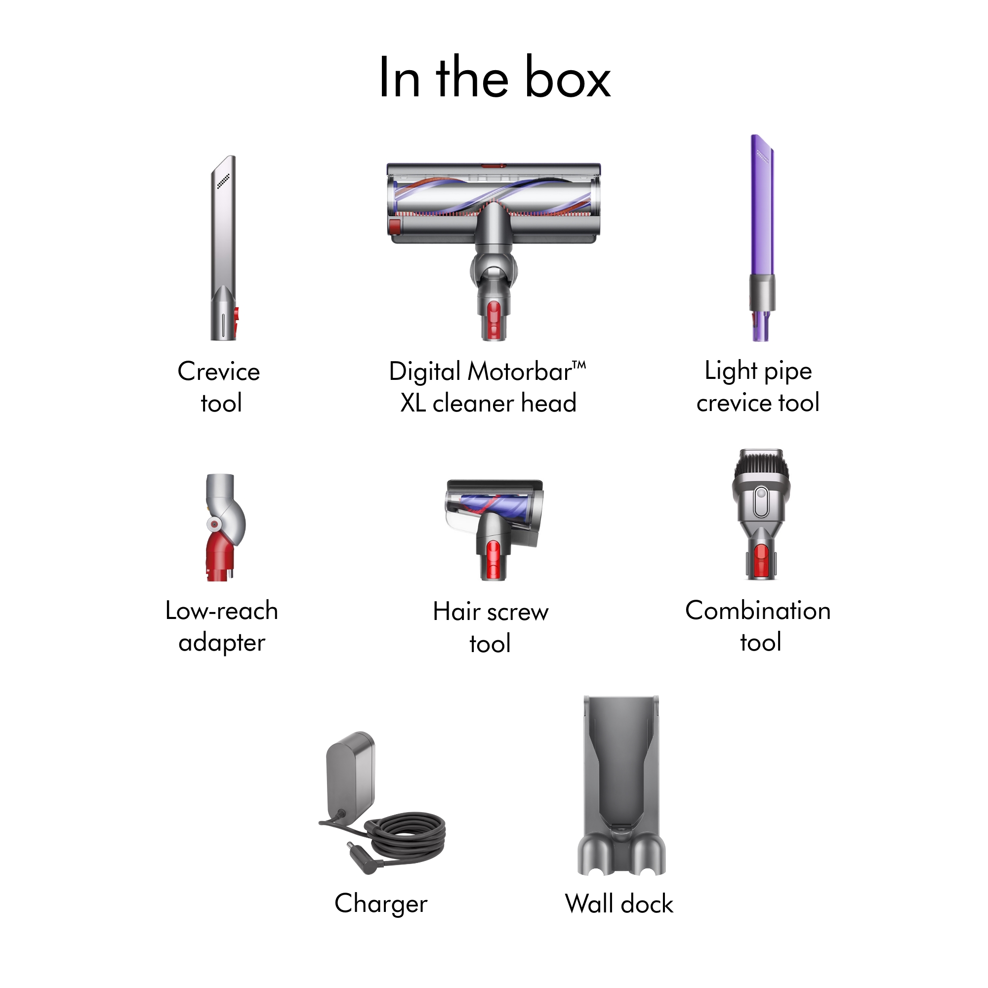 Dyson SV29 Outsize Extra Cordless Vacuum Cleaner | Nickel/Iron